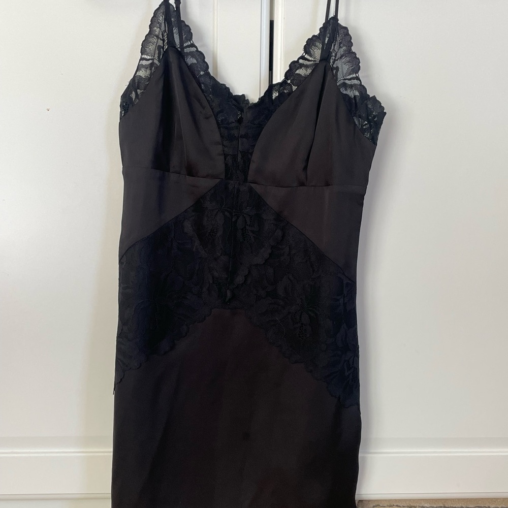 Guess Black Lace Chemise